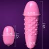 10 Modes Quiet and Powerful Handheld Electric Bullet Tool Personal Body Relaxation Gift for Women Men,Handheld Pocket Bullet Stick Massage Ball for Women Delight,Women Muscle Trainer Tool (A) view 3