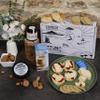 Cornish Hampers & Gifts 4 Person Cheese Cream Tea - Cornish Cheese & Chive Scones x4, Cheddar Wax Wheel, Chilli Jam & Butter. view 1