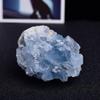 home decoration Home Decor, Natural Blue Celestite Crystal Cluster 100-300g Stones for Teaching Dream Home Decor Gifts,Natural Crystal Draw(Size:500-700g) view 2
