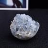 home decoration Home Decor, Natural Blue Celestite Crystal Cluster 100-300g Stones for Teaching Dream Home Decor Gifts,Natural Crystal Draw(Size:500-700g) view 3