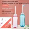 Brigtviee Portable Bidet for Perineal Douching, Peri Bottles for Postpartum Care, 500ml Large Portable Perineal Bottle with 60 Angled Spout & Direct Nozzle & Storage Bag, Douche Bottles,Purple view 2