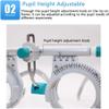 CFDZCP Adjustable Optical Trial Lens Frame PD 48-80Mm, Pure Titanium Optic Trial Eye Optometry Test Optician With Changeable Cylinder AxisOptometry Lens Frame view 3