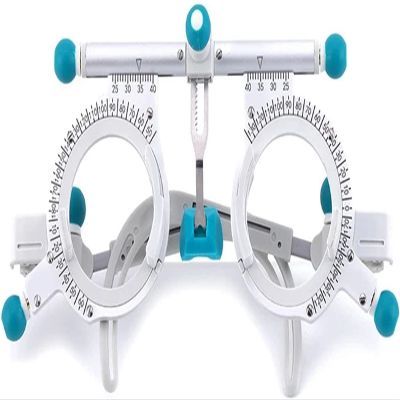CFDZCP Multifunctional Optical Trial Frame Ophthalmic Trial Lens Frame, PD 48-80mm Adjustable Trial Lens Frame Optometry Lens Frame Test Optician