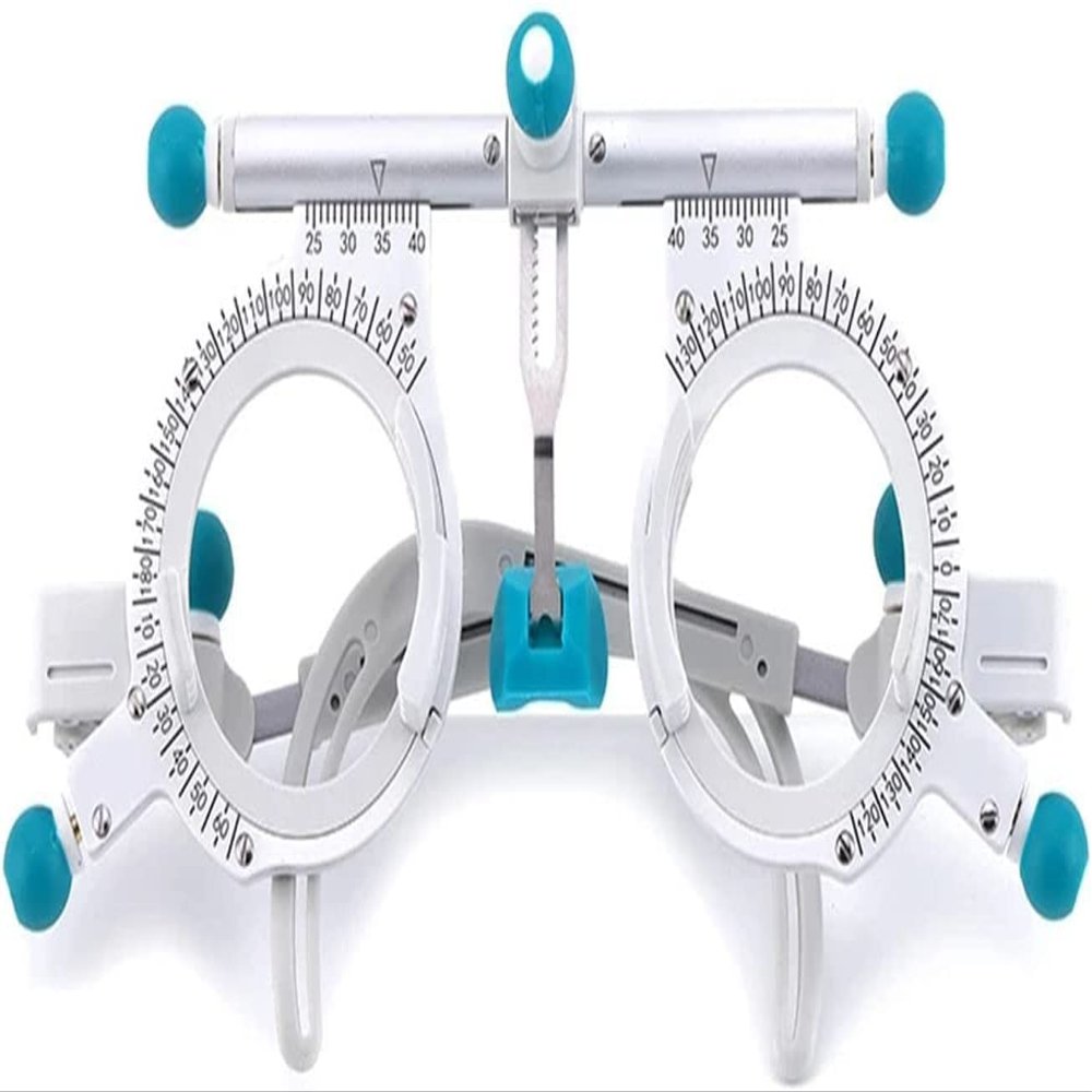 CFDZCP Multifunctional Optical Trial Frame Ophthalmic Trial Lens Frame, PD 48-80mm Adjustable Trial Lens Frame Optometry Lens Frame Test Optician