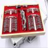 CFDZCP 104 Pcs Plastic Optometry Trial Lens Kit, Plastic Rim Aluminum Trial Case Ophthalmic Lenses With Metal Box For Eyeglasses ShopEye Protection Accessories view 3