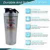 Getagift I Am a Teaching Assistant Whats Your Superpower?, Best Teacher Gift, 500ml Aluminium Shaker Bottle for Supplement Shakes - Easy Clean, Durable Cup. (Silver) view 3
