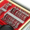 CFDZCP 104 PCS Optometry Trial Lens Set Case, Optometry Box Glasses Optometry Equipment With Trial Frame Metal Rim Dia. 38 Mm, Aluminum Suitcase view 3