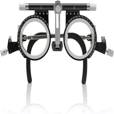 CFDZCP Optical Optometry Trial Lens Frame PD 50-80mm, Eye Test Glasses Frame Adjustable Temple Length And Nose RestOptometry Optician Use