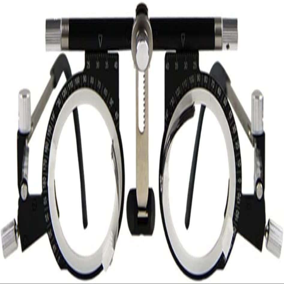 CFDZCP Professional Optometry OpticianOptical Trial Frame PD 50-80Mm Adjustable Trial Lens FrameEye Optometry Lens Frame For Visual Inspection In Optical Shops