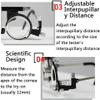 CFDZCP Professional Optometry OpticianOptical Trial Frame PD 50-80Mm Adjustable Trial Lens FrameEye Optometry Lens Frame For Visual Inspection In Optical Shops view 3