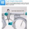 CFDZCP Adjustable Trial Frame Optical Trial Lens Frame PD 48-80mm Adjustable Temple Length And Nose Rest, For Eyeglasses Shop Optometry Optician view 3