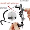 CFDZCP PD 50-80mm Optical Trial Lens Frame Optometry Eye Test Glasses Frame Adjustable Temple Length And Nose Rest Optometry Lens Frame view 2