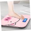 FRCOLOR Electronic Body Weight Scale USB Rechargeable Digital Weighing Scale Cartoon Design Multi-function Health Monitor for Home Use Accurate Measurement view 2
