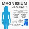 Magnesium Glycinate 3-in-1 Complex - Bisglycinate, Citrate & Malate Vegan Capsules, Added Zinc to Maximise Absorption 380mg Elemental 100% NRV, UK Made (60) view 3
