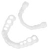 Wttfc False Teeth, 4 Pair Clip in Veneers Teeth, Confidence Smile Comfortable Veneers Cosmetic Teeth for Men And Women, Bad Teeth Whitening Alternative view 2