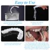Wttfc False Teeth, 4 Pair Clip in Veneers Teeth, Confidence Smile Comfortable Veneers Cosmetic Teeth for Men And Women, Bad Teeth Whitening Alternative view 3