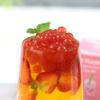 Strawberry Fruit Juice Filled Popping Boba for Bubble Tea and Dessert Toppings | 150g 3 Servings | Vegan | By THE TEASHED view 2