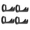 FRCOLOR 4pcs Shaving Brush Stand for Men Hair Tool Organizer Bread Brush Holder Modern Design for Dad's Birthday view 1