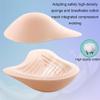 NARCISA 1 Piece Cotton Ventilated Breast Sponge Mastectomy Breast Prosthesis Breast Shaped Bra Insert, Spiral Type (Left), XL view 4