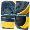 PLAFOPE Portable Foldable Wash Basin for Face and Foot Washing Thickened Navy Mini Bathroom Basin for Home Student Dormitory and Travel Use view 4