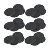 MUSISALY 120pcs Black Carborundum Sandpaper Discs for Electric Pedicure Callus Remover, Foot File Replacement Pads to Remove Dead Skin and Calluses, Suitable for Home Or Salon Use view 1