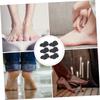 MUSISALY 120pcs Black Carborundum Sandpaper Discs for Electric Pedicure Callus Remover, Foot File Replacement Pads to Remove Dead Skin and Calluses, Suitable for Home Or Salon Use view 3