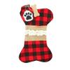 Hessian Christmas Stocking for Pets (Red) view 1