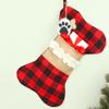 Hessian Christmas Stocking for Pets (Red) view 2