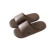 1 Pair Household Slippers Acupressure Foot Massager Shoes Women Men Reflexology & Acupressure Massage Sandals Non-Slip Home Shower Shoes Pain Relief and Tension(Color:Brown,Size:44/45 EU) view 1