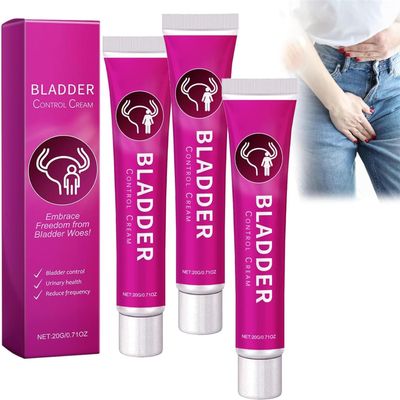 Bladder Control Cream, See Results in 7 Days (3pcs)