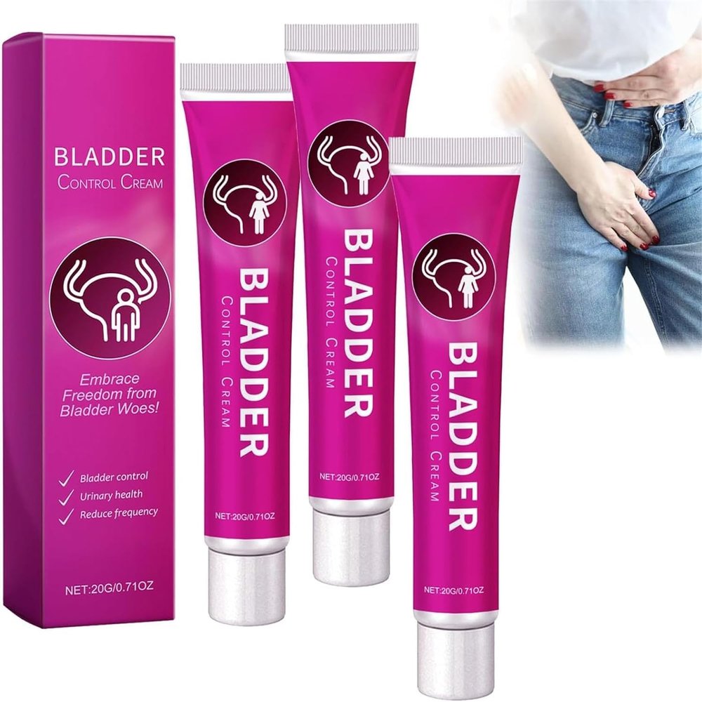 Bladder Control Cream, See Results in 7 Days (3pcs)