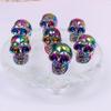 ICXLPMC NaturalElectroplated Metal Colour Gemstone Crystal Skull Stone Seven Star Array Ornament for Home DecorationStone Natural stones Home Collections view 2