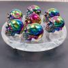 ICXLPMC NaturalElectroplated Metal Colour Gemstone Crystal Skull Stone Seven Star Array Ornament for Home DecorationStone Natural stones Home Collections view 4