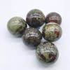 ICXLPMC Natural Dragon Blood Quartz Ball Crystals Stone Sphere for 25mm-60mm 1pc QINTINYIN Home Collections(Size:1PC 55mm-60mm) view 3