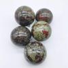 ICXLPMC Natural Dragon Blood Quartz Ball Crystals Stone Sphere for 25mm-60mm 1pc QINTINYIN Home Collections(Size:1PC 55mm-60mm) view 4