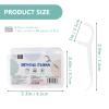 6 Boxes Strong Unflavored Dental Flossers Helpful Tooth Floss Picks High Toughness Tooth Floss Sticks with Stroage Cases for Family Hotel Travel view 3