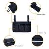 iFutniew Wheelchair Armrest Side Storage Bag Suitable for Most Walking Wheels and Mobile Equipment view 2