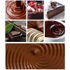PLABNK 100W Chocolate Tempering Machine(Capacity: 400ML), 0~80 Adjustable, One-Touch Switch/Rotary Button, Portable Handle, Melting Chocolate/for Cream Cake Cookie Donut,White view 3