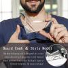 One Piece Transparent Beard Shaper Template Symmetric Lines Beard Shaping Tool Line Up Facial Hair Hairline Template for Trimmer Hair Clipper view 3