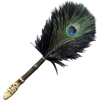Glixoft Feathers Duster Cleaning Duster Soft Feathers Dust Brush Scratch-free Duster Dust Removal Tool for Household Cleaning