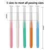 Shower Head Cleaning Brush for Small Hole, Multifunctional Shower Head Cleaner Tool Anti-Clogging Nozzle with Storage Boxes, Showerhead Cleaner Picks for Household Bathroom, 30 Pcs view 2
