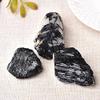 ICXLPMC 1PC Natural Black Tourmaline Crystal Natural Quartz Raw Crystals Rock Stone Home Decoration Home Collections(Size:20-50g) view 4
