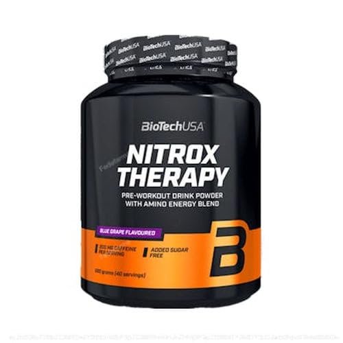 BioTechUSA Nitrox Therapy, Blue Grape (EAN 5999076253500) - 680g