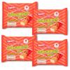 4 Pack (4 x 32g) Tunnocks Caramel Log Wafer Biscuits (16 Caramel Log Individually Wrapped) view 1