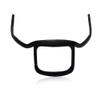 ANQIA Men's Beard Styling Template Goatee Mustache Grooming Guide Stencil Lineup Tool Shaving Template for Men Face Hair Styling Hairline Shaping Black view 1