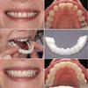 Wttfc False Teeth, 2 Pairs Clip in Veneers Teeth, Clip on Veneers Top And Bottom,Veneers Teeth Top And Bottom Set, Veneers Teeth for Men Women with Bad Teeth view 3