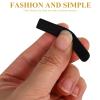 ABOOFAN 2pairs Slip Earmuffs for Eyeglasses Silicone Ear Cushions Portable Glasses Ear Grip Non-slip Glasses Grips for Daily Use view 2