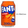 Faanta Orange 12 x 330ml Cans PMP Sparkling orange flavoured soft drink | Vegan Drink view 2