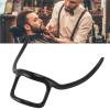 Pongnas Beard Shaping Tool for Men, Versatile Portable Hairline Styling Template, Trim Beard Perfectly At Home or Salon, Compact and Lightweight, Crafted with Premium Material (Black) view 3