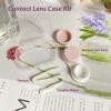 YKuzLx 6 Pack Contact Lens Case, Contact Case with Applicator Tool, Colorful view 3